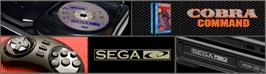 Arcade Cabinet Marquee for Cobra Command.