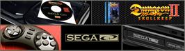 Arcade Cabinet Marquee for Dungeon Master 2 - Skullkeep.