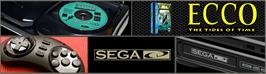 Arcade Cabinet Marquee for Ecco 2: The Tides of Time.
