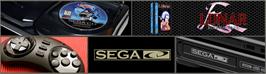 Arcade Cabinet Marquee for Lunar - Eternal Blue.