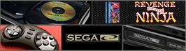 Arcade Cabinet Marquee for Revenge Of The Ninja.