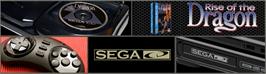 Arcade Cabinet Marquee for Rise of the Dragon.