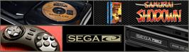 Arcade Cabinet Marquee for Samurai Shodown.