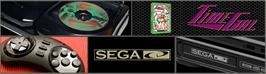 Arcade Cabinet Marquee for Time Gal.