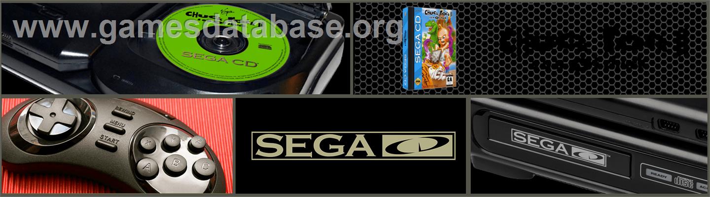 Chuck Rock 2: Son of Chuck - Sega CD - Artwork - Marquee