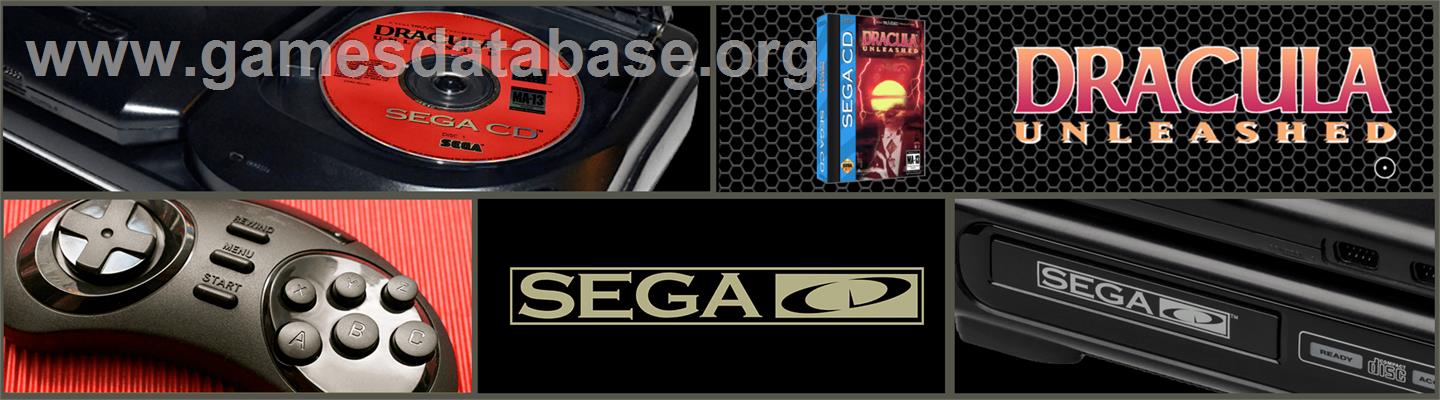 Dracula Unleashed - Sega CD - Artwork - Marquee