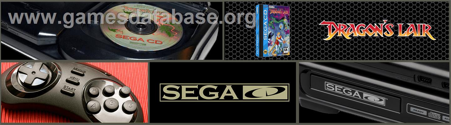 Dragon's Lair - Sega CD - Artwork - Marquee