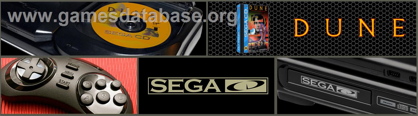 Dune - Sega CD - Artwork - Marquee
