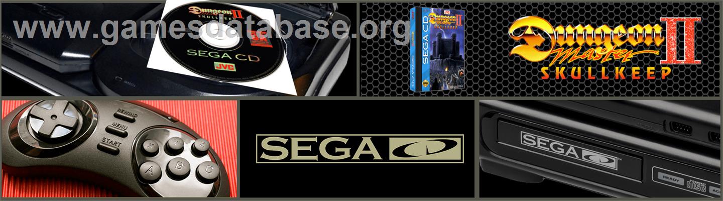 Dungeon Master II: The Legend of Skullkeep - Sega CD - Artwork - Marquee
