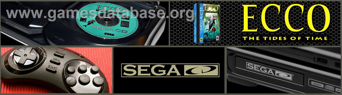 Ecco 2: The Tides of Time - Sega CD - Artwork - Marquee
