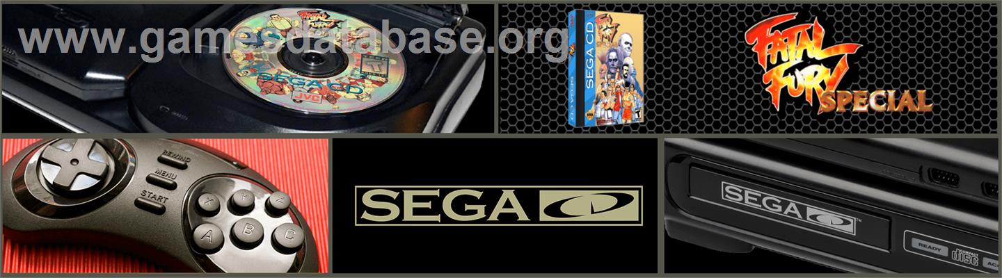 Fatal Fury Special / Garou Densetsu Special - Sega CD - Artwork - Marquee