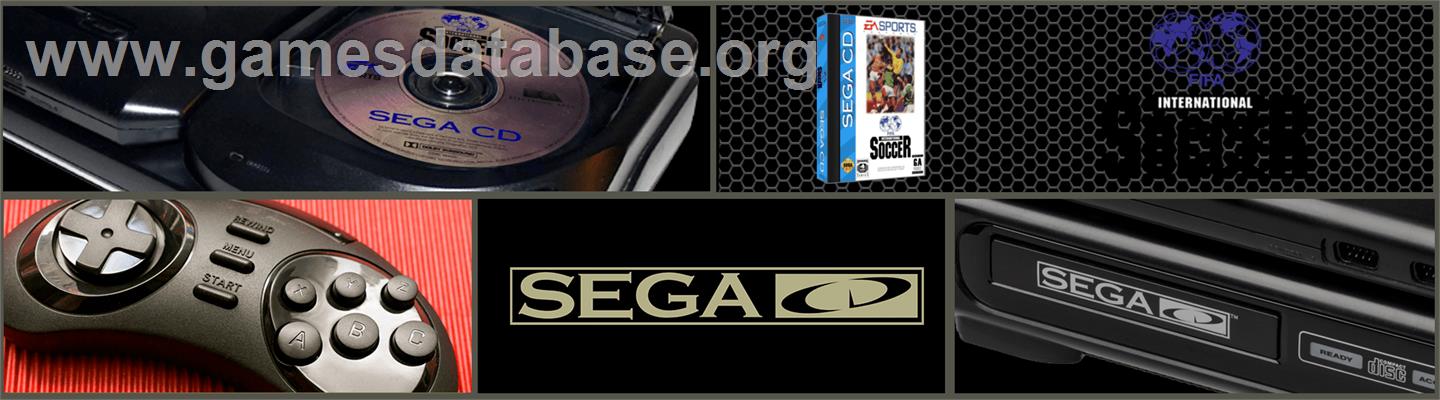 Fifa International Soccer - Championship Edition - Sega CD - Artwork - Marquee