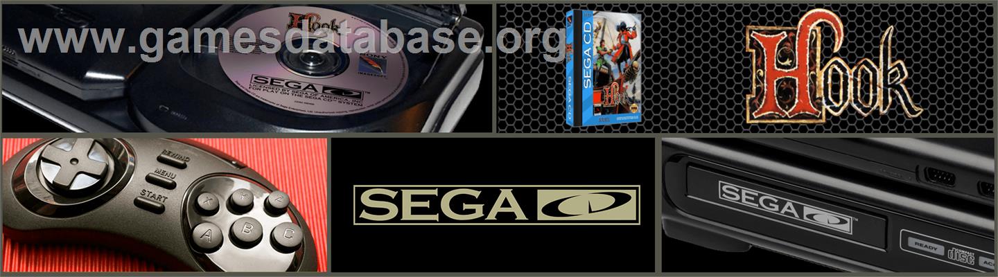 Hook - Sega CD - Artwork - Marquee