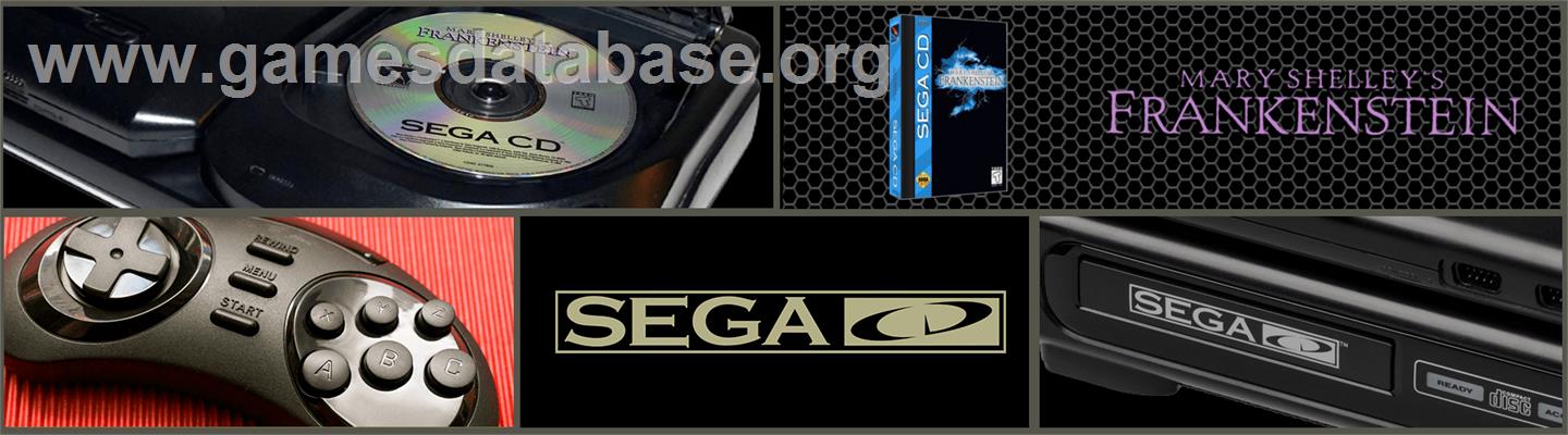 Mary Shelley's Frankenstein - Sega CD - Artwork - Marquee