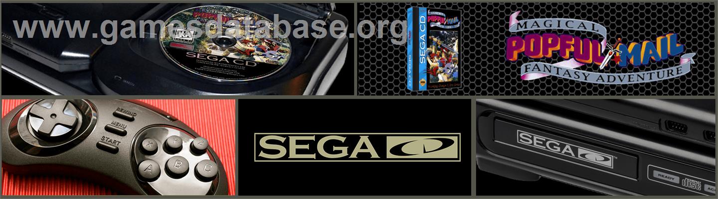 Popful Mail - Sega CD - Artwork - Marquee