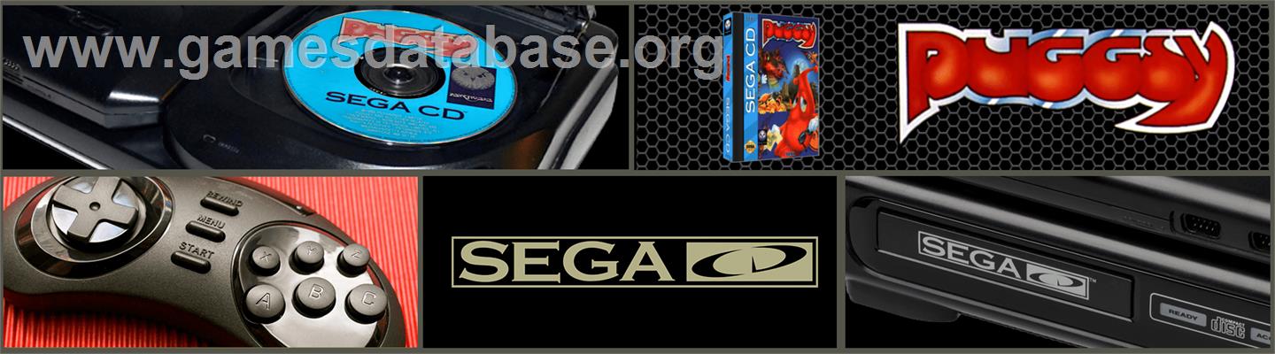 Puggsy - Sega CD - Artwork - Marquee