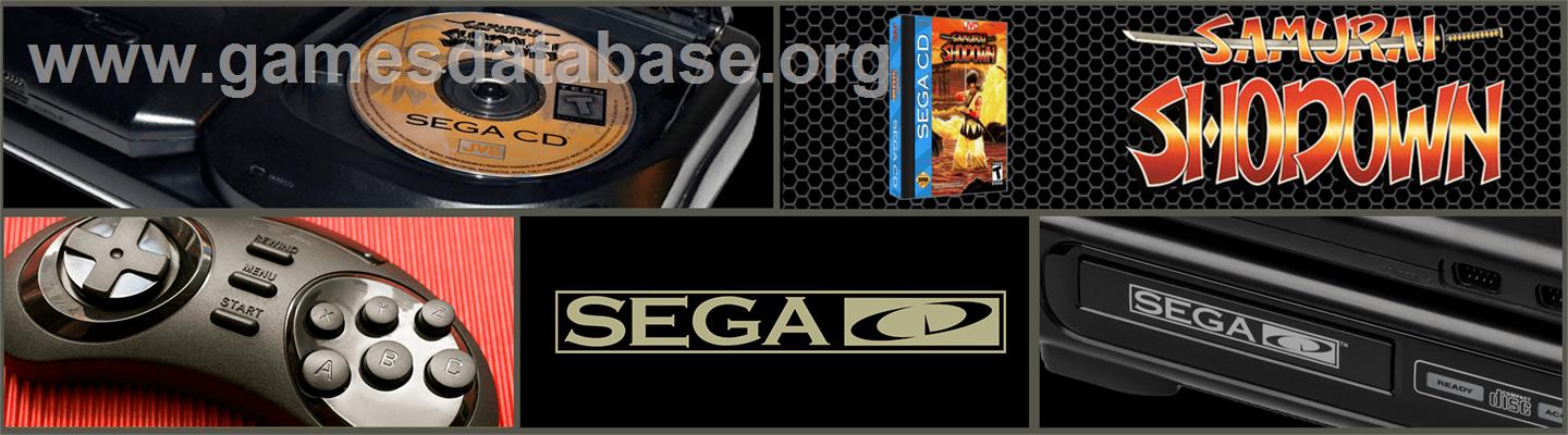 Samurai Shodown - Sega CD - Artwork - Marquee
