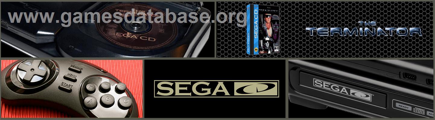 Terminator, The - Sega CD - Artwork - Marquee
