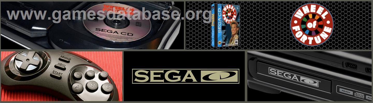 Wheel Of Fortune - Sega CD - Artwork - Marquee