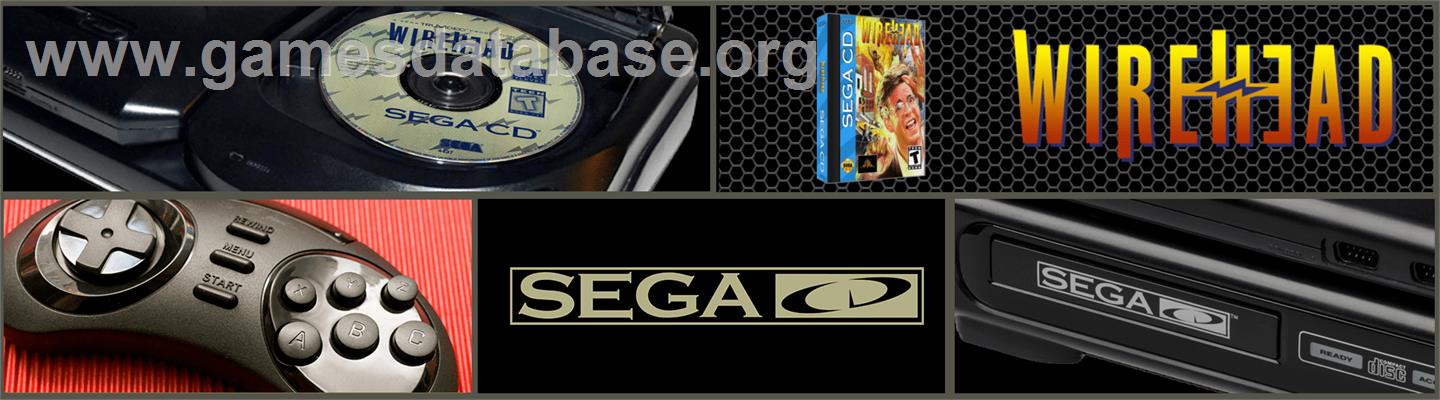 Wirehead - Sega CD - Artwork - Marquee