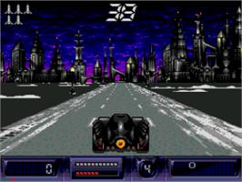 In game image of Batman Returns on the Sega CD.