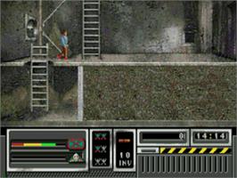 In game image of Citizen X on the Sega CD.