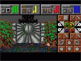 In game image of Dungeon Master 2 - Skullkeep on the Sega CD.
