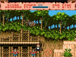 In game image of Hook on the Sega CD.