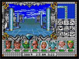 In game image of Might And Magic 3 - Isles Of Terra on the Sega CD.