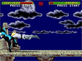 In game image of Mortal Kombat on the Sega CD.