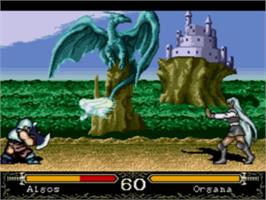 In game image of Revengers of Vengeance on the Sega CD.