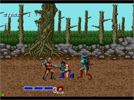 In game image of Sega Classics Arcade Collection (Limited Edition) on the Sega CD.