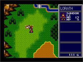 In game image of Vay on the Sega CD.