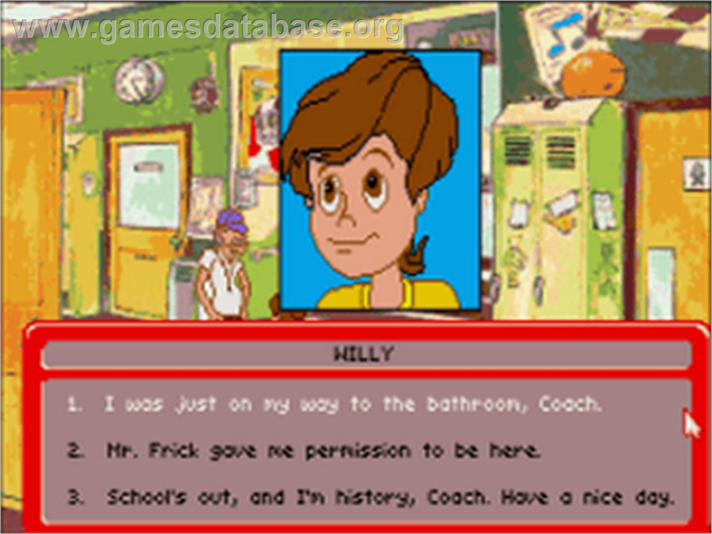 Adventures of Willy Beamish - Sega CD - Artwork - In Game