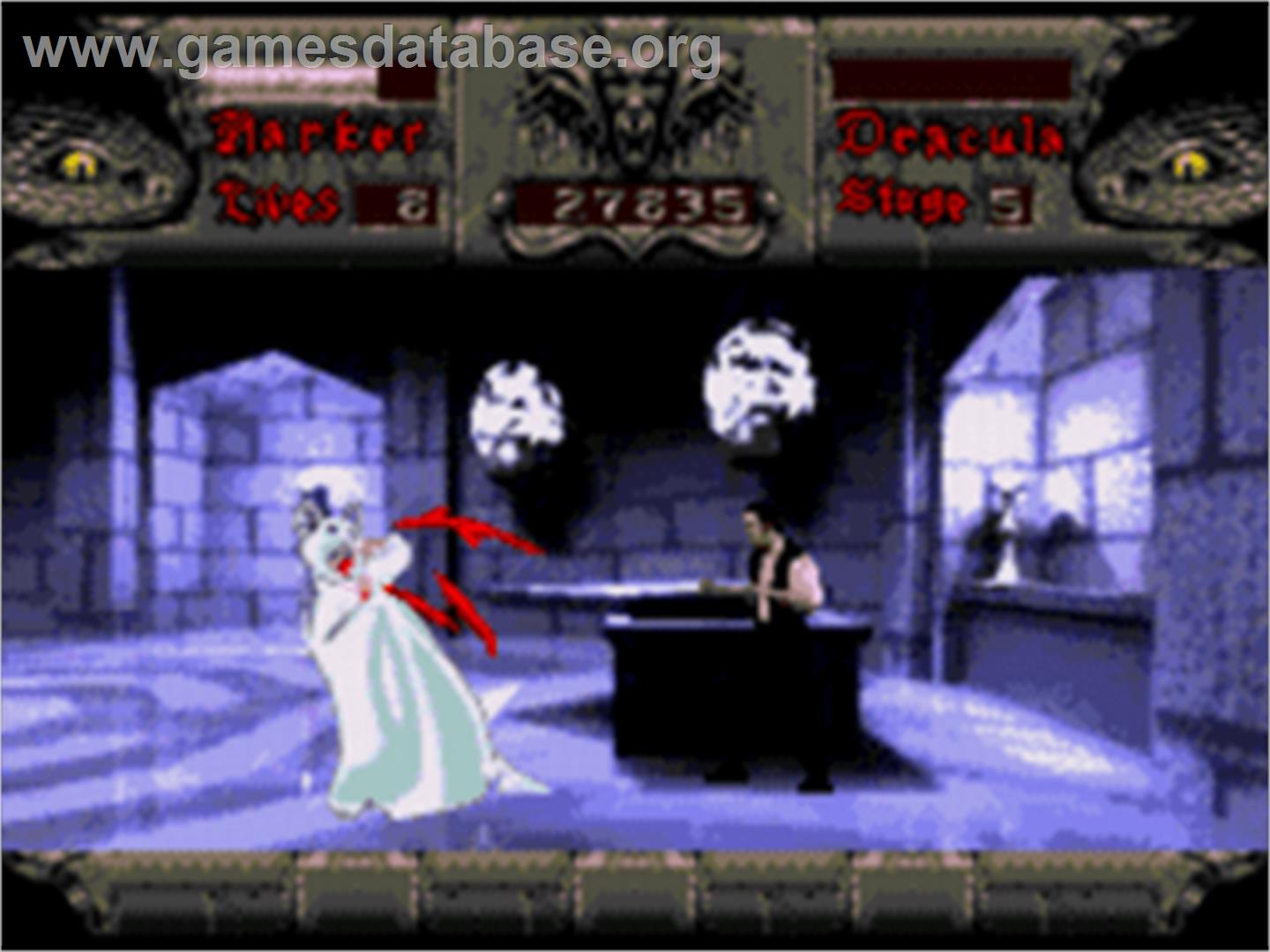Bram Stoker's Dracula - Sega CD - Artwork - In Game