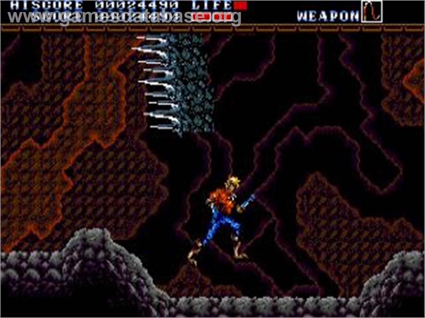 Earnest Evans - Sega CD - Artwork - In Game