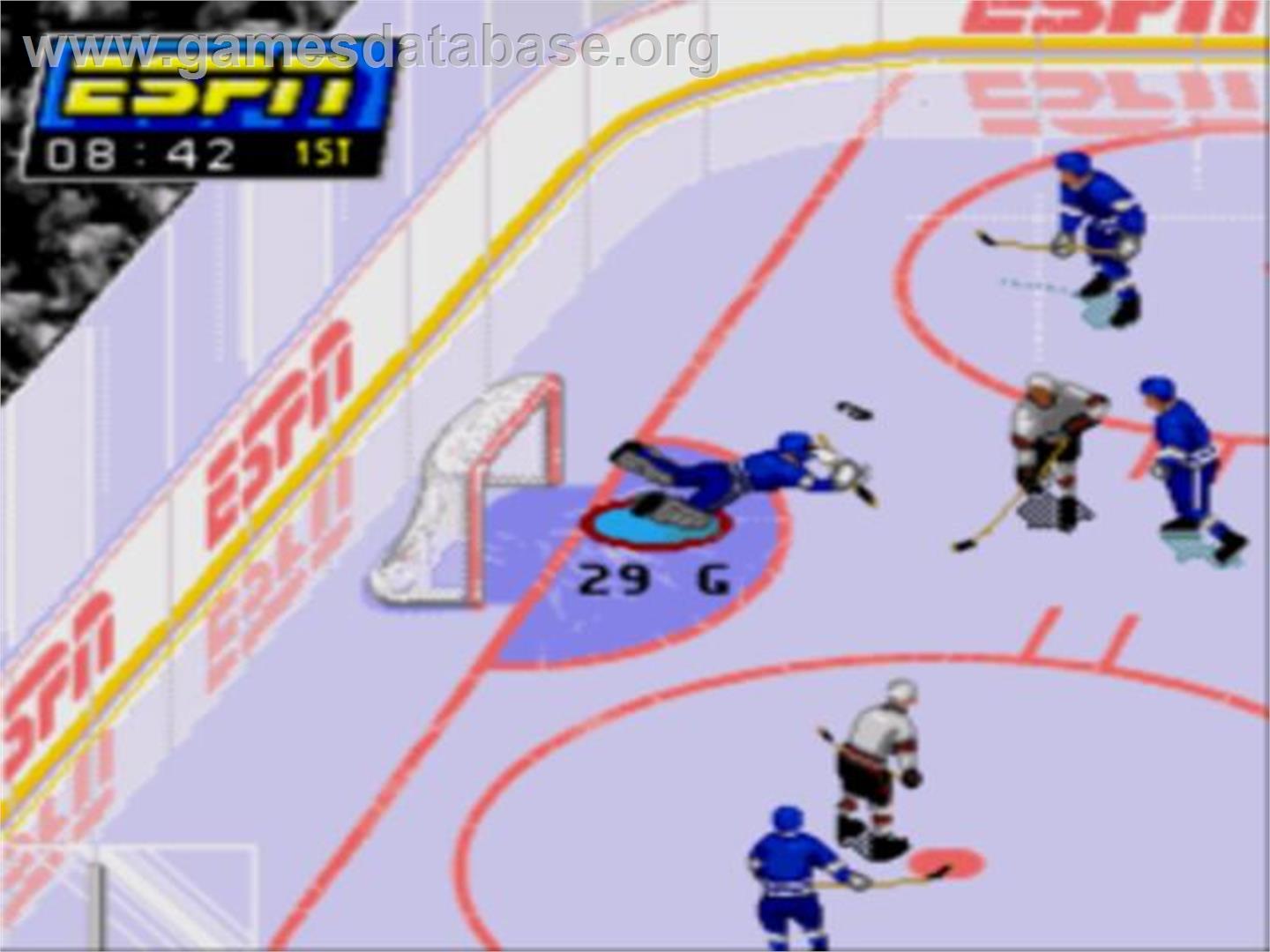 Espn National Hockey Night - Sega CD - Artwork - In Game