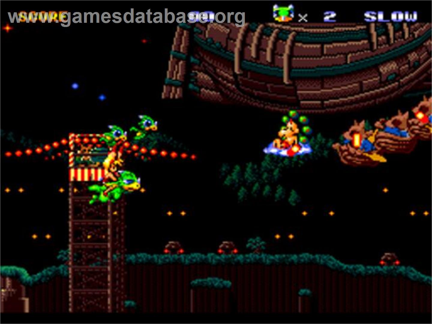 Keio Flying Squadron - Sega CD - Artwork - In Game