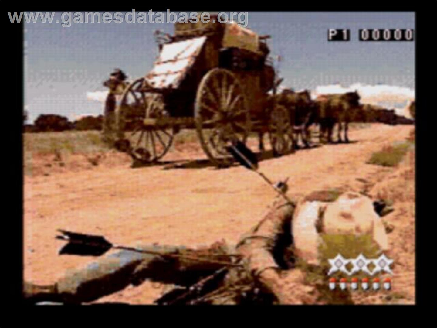 Mad Dog 2 - The Lost Gold - Sega CD - Artwork - In Game
