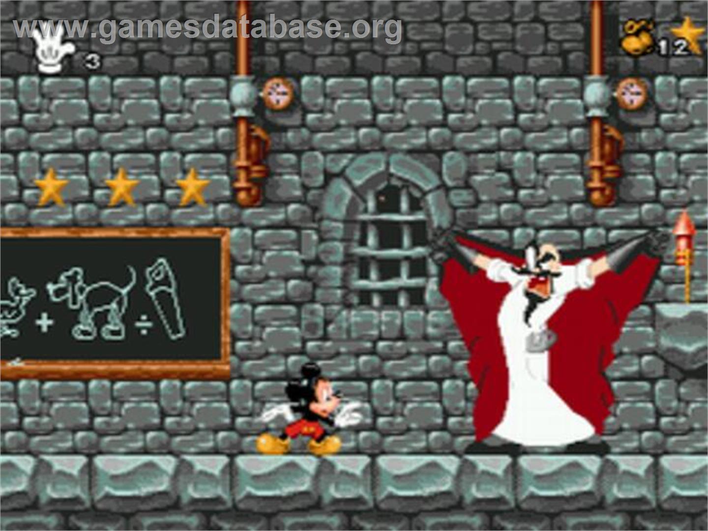 Mickey Mania - The Timeless Adventures Of Mickey Mouse - Sega CD - Artwork - In Game