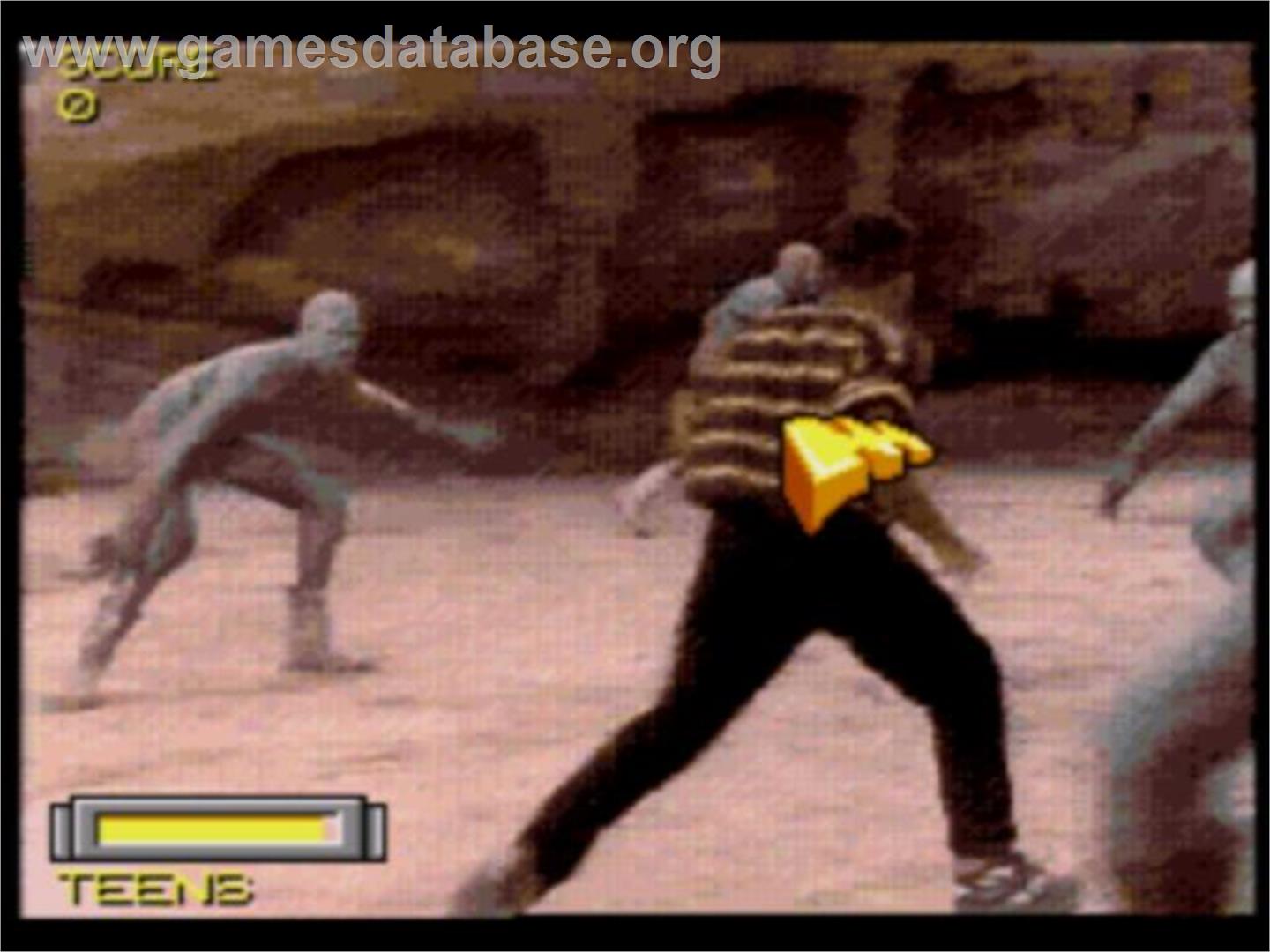 Mighty Morphin Power Rangers - Sega CD - Artwork - In Game