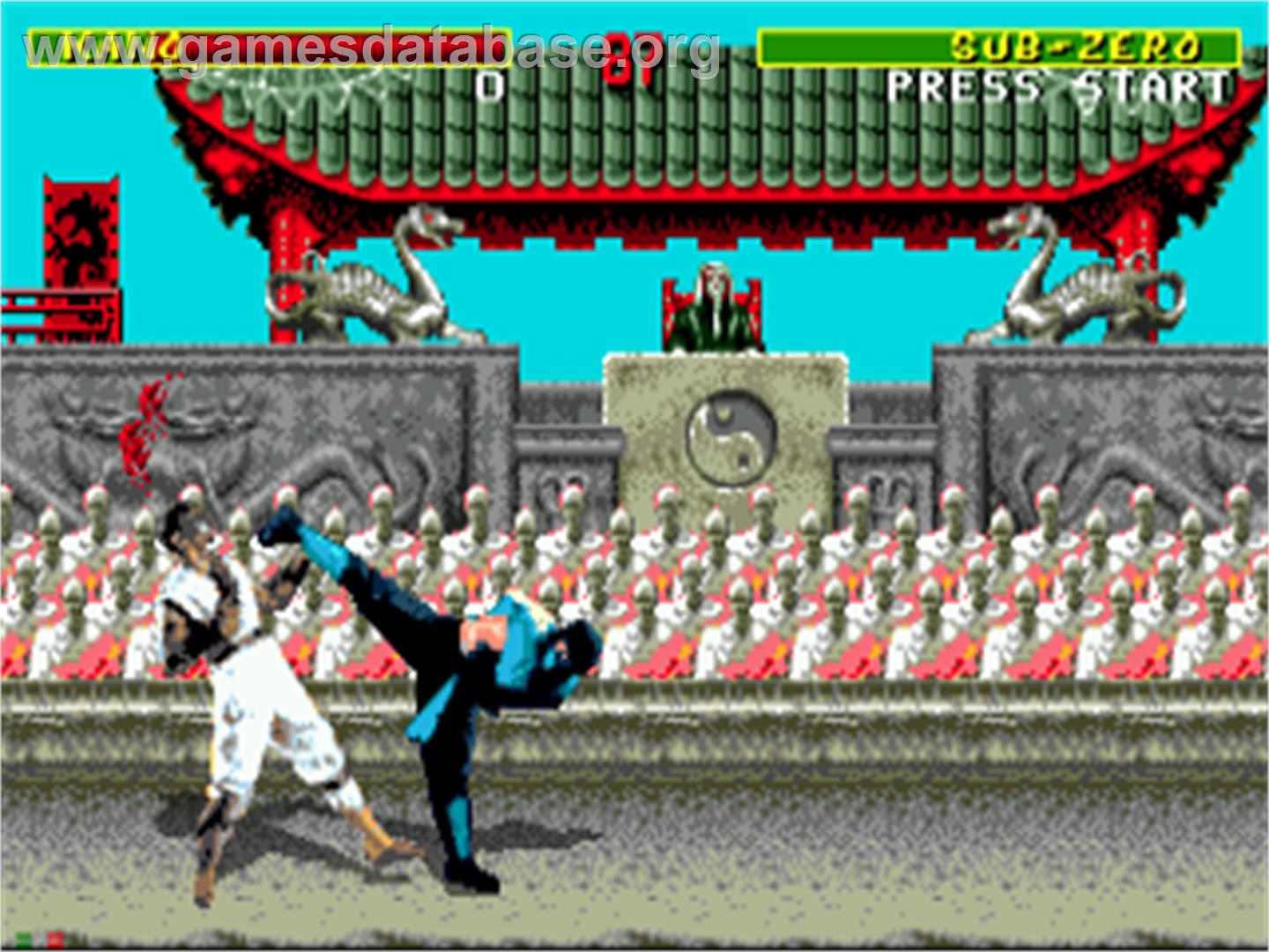 Mortal Kombat - Sega CD - Artwork - In Game