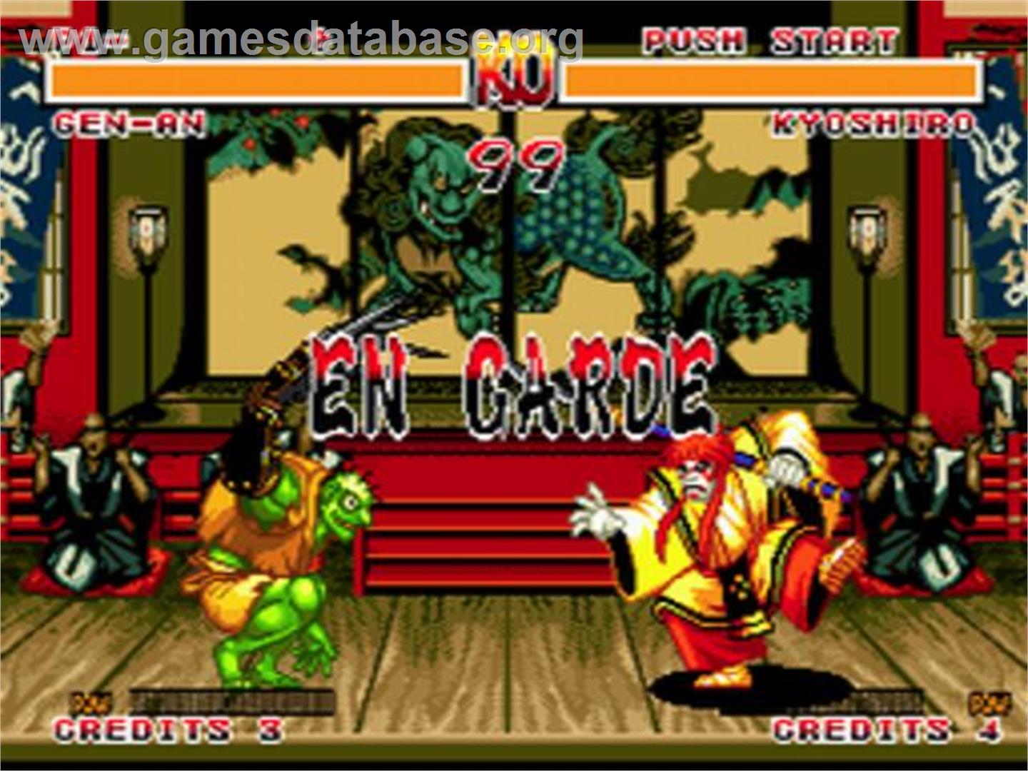 Samurai Shodown - Sega CD - Artwork - In Game