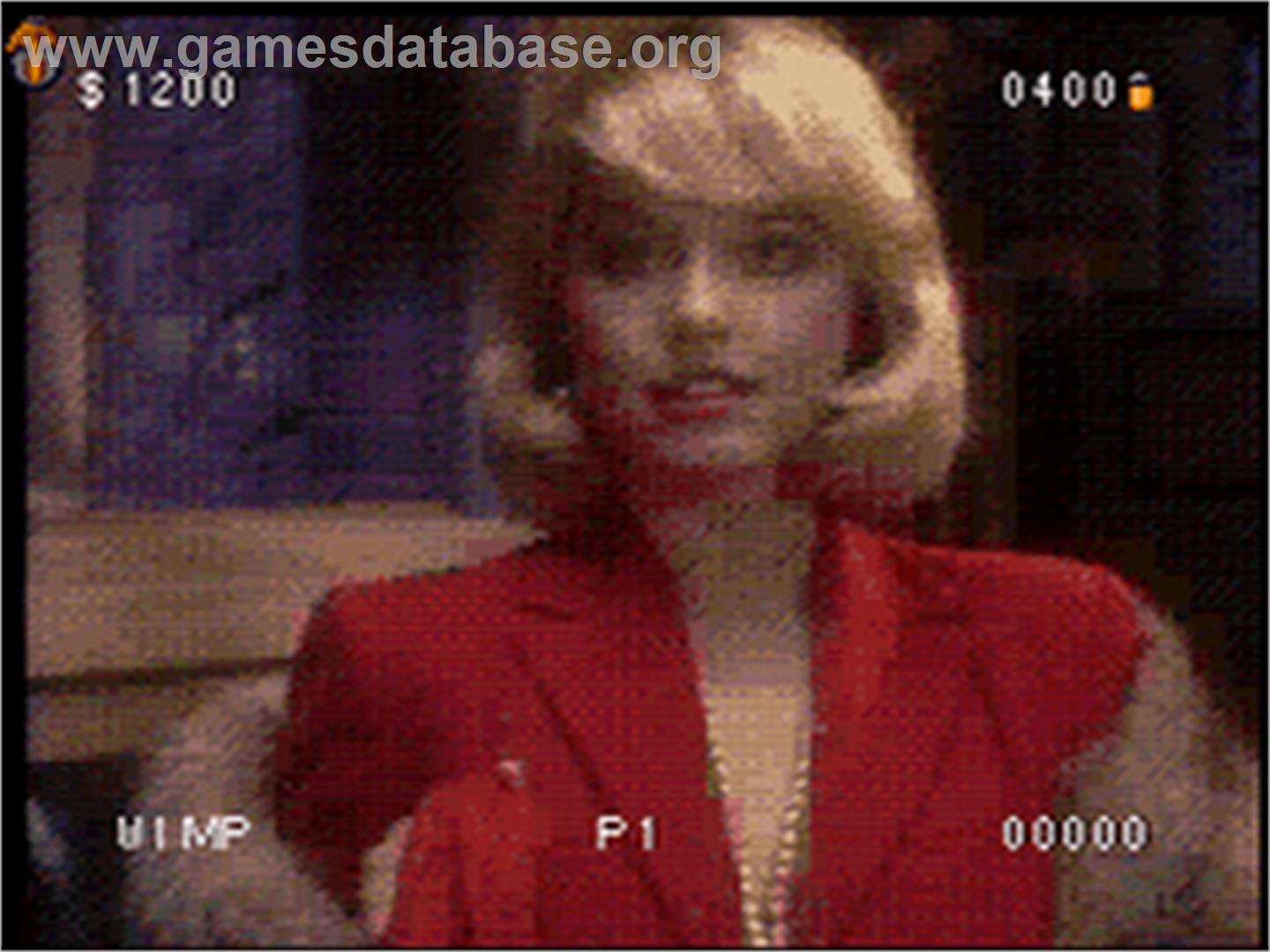 Who Shot Johnny Rock? v1.6 - Sega CD - Artwork - In Game