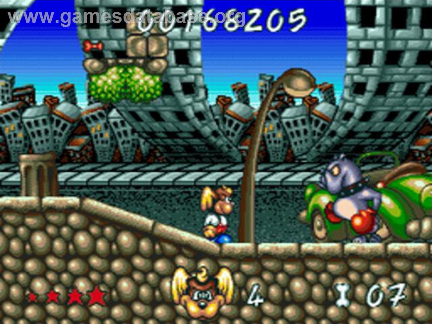 Wonder Dog - Sega CD - Artwork - In Game