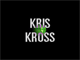 Title screen of Make My Video: Kris Kross on the Sega CD.
