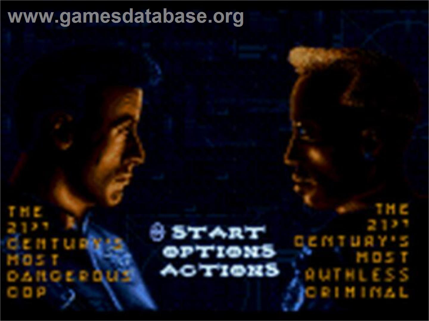 Demolition Man - Sega CD - Artwork - Title Screen