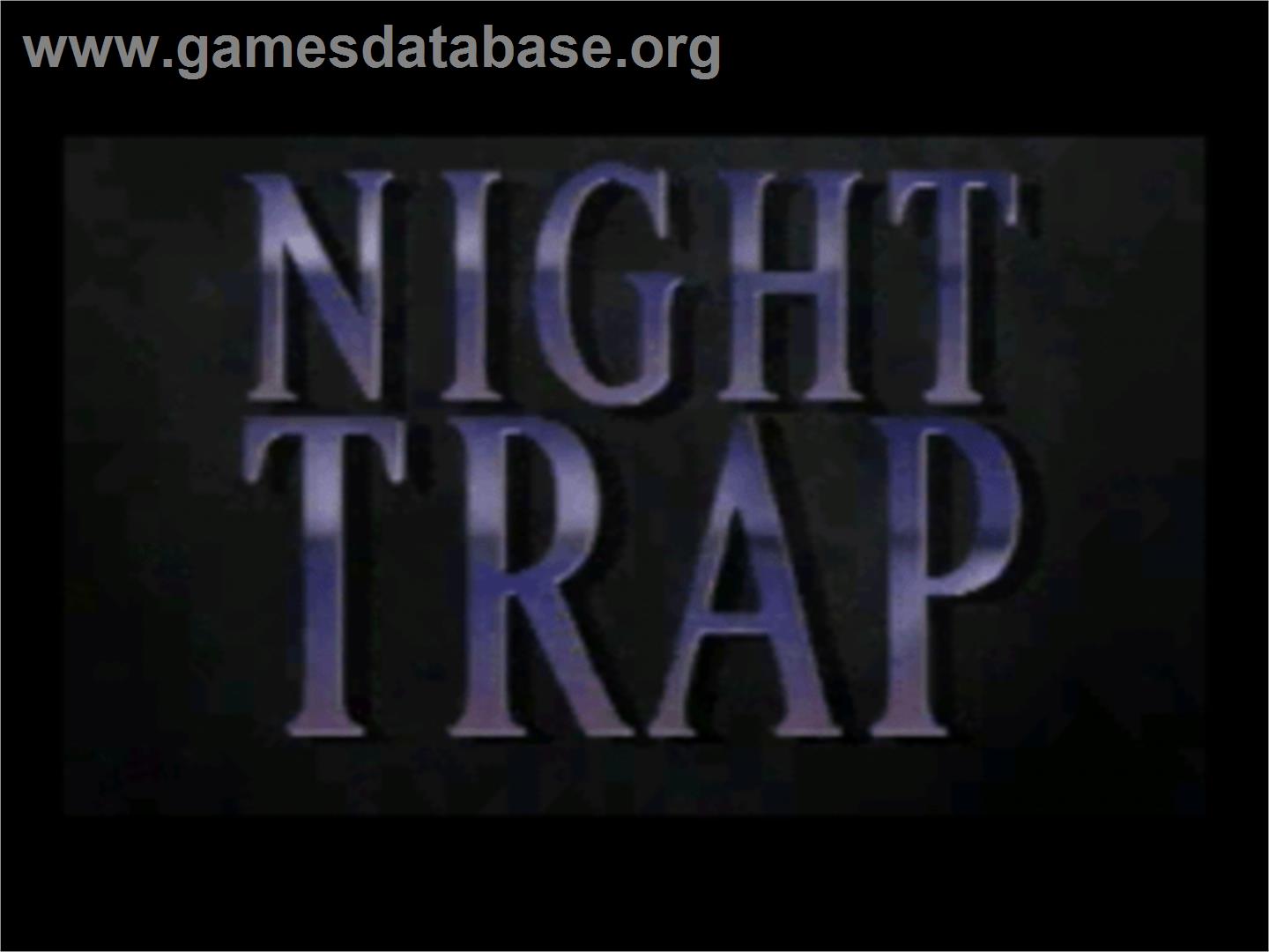 Night Trap - Sega CD - Artwork - Title Screen
