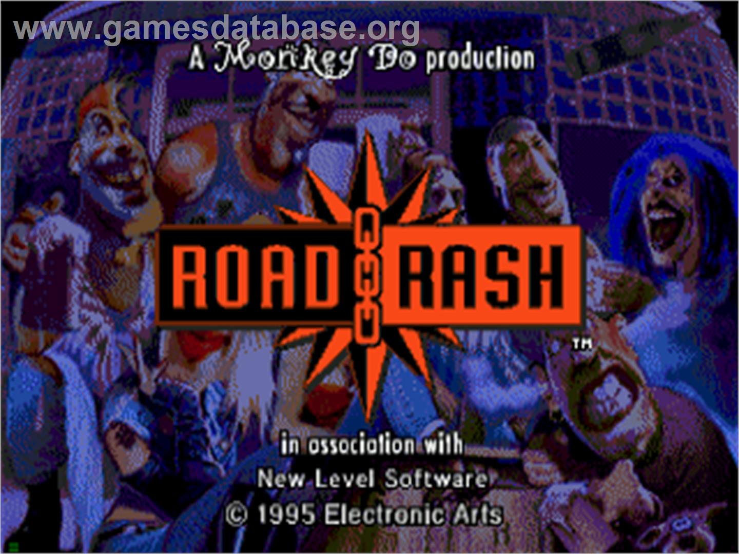Road Rash - Sega CD - Artwork - Title Screen