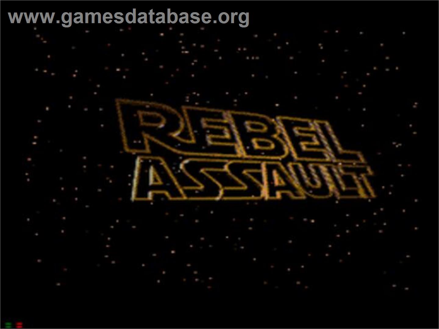 Star Wars - Rebel Assault - Sega CD - Artwork - Title Screen